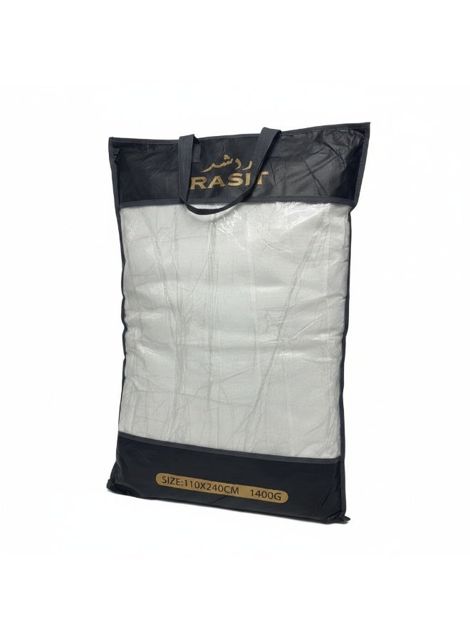 Men's Soft Ihram Set, High Quality Fabric, 110x240 cm, 1400gm - Image 3