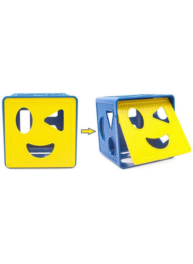 Goyal's Big Size Baby Blocks Shape Sorter Toy - Color Recognition Shape Toys with Colorful Sorter Cube Box & 12 Different Shapes for Boys & Girls - 14.5 cm/ 5.7 Inch - Image 3