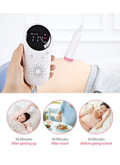 Sharpdo Heart Monitor Fetal Doppler with Clear Ultrasound Gel 60g and Battery * 2  - Image 4