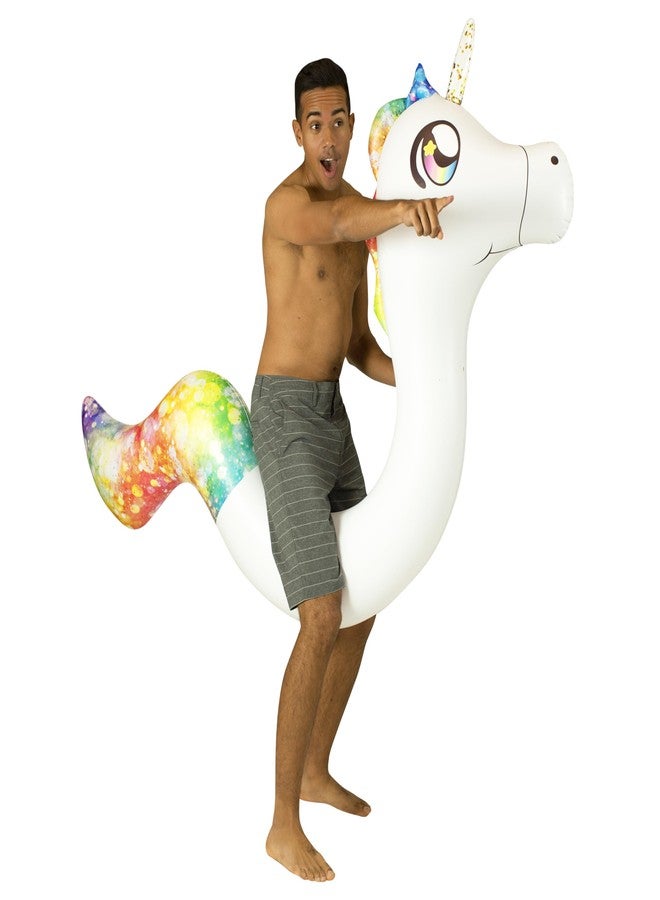 PoolCandy Inflatable Animal Swim Noodles (Unicorn) - Image 2