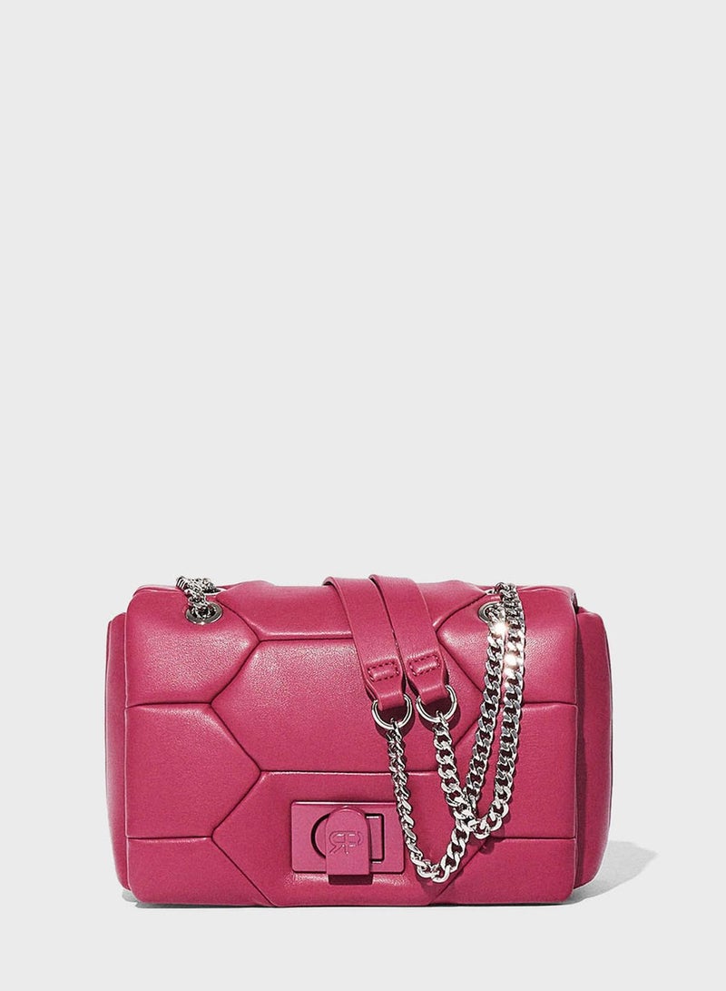 PARFOIS Chain Detailed Crossbody Bag - Image 1