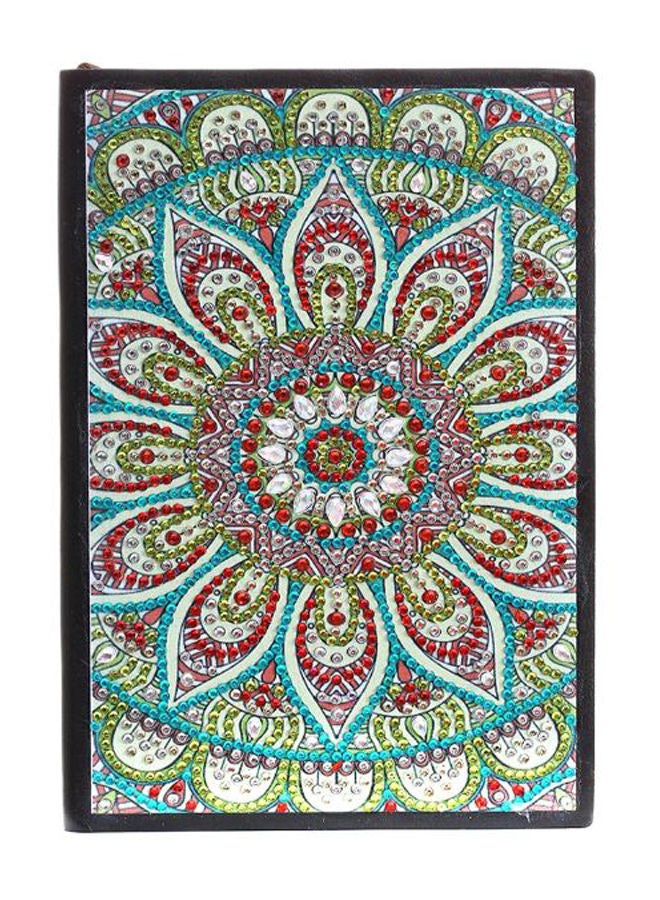 نيبمينينت دفتر ملاحظات بغلاف مزين برسمة ماسية متعدد الألوان