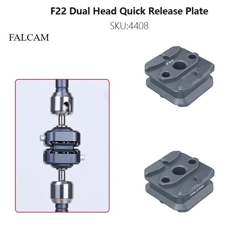 Falcam F22 A4408 Double-Sided Quick-Release Camera Plate Stabilizer - Image 2