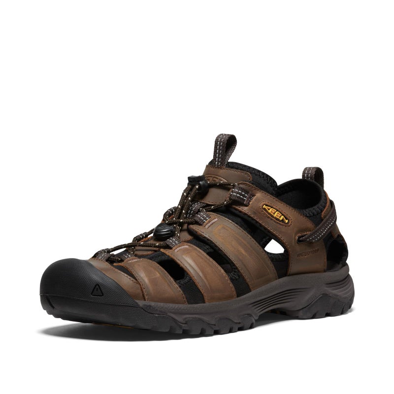 KEEN Mens Targhee 3 Closed Toe Hiking Sport Sandals BisonMulch 115
