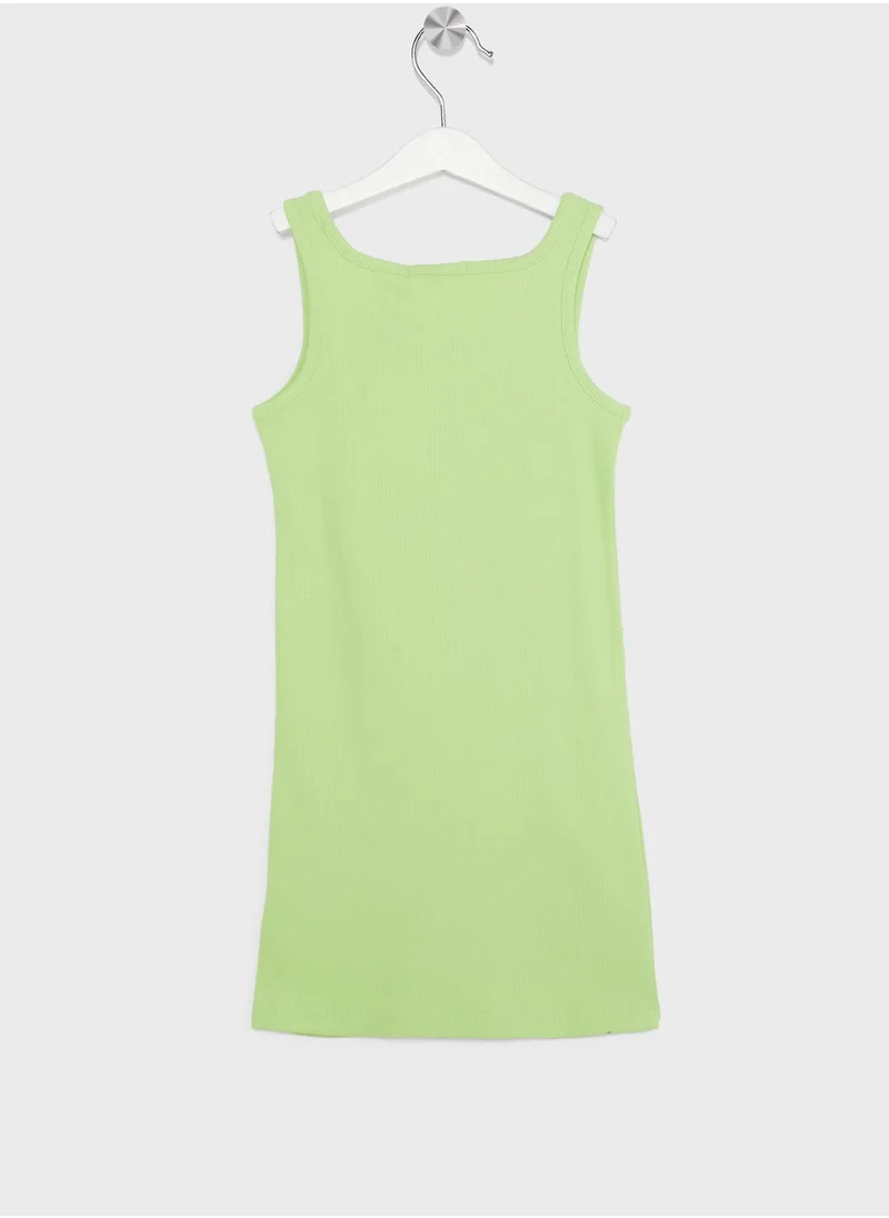 Calvin Klein Jeans Youth Logo Tank Dress