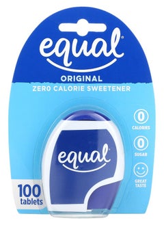 Equal Zero Calorie Sweetener Original 100 Tablets 