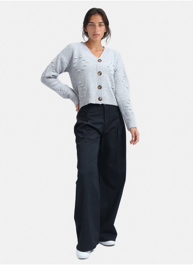 RAVIN Feminine Long Sleeves Short Cardigan  - Image 5