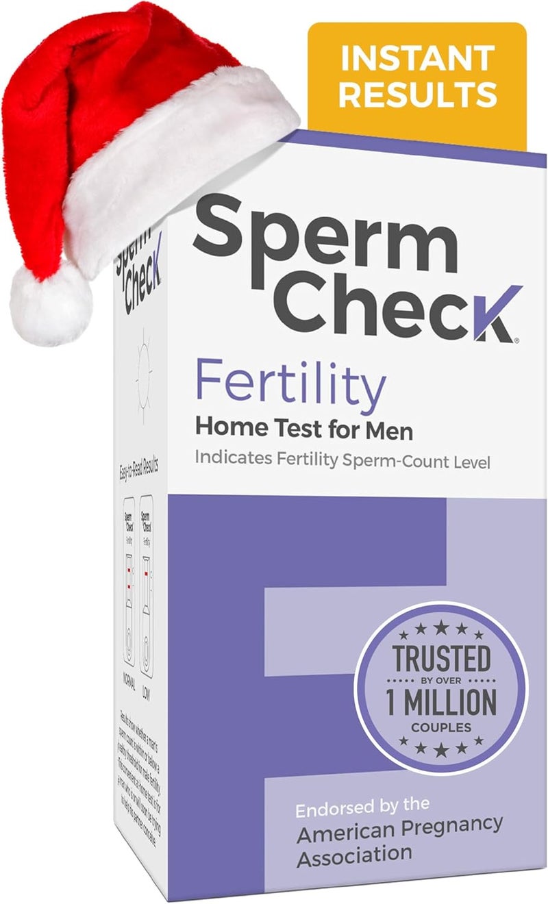 SpermCheck Fertility Sperm Count Test for Men, at Home Sperm Test, Easy to Read Results, Over 98% Accurate - Image 1
