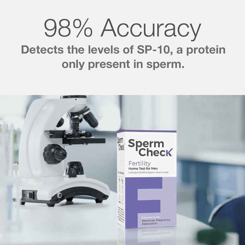 SpermCheck Fertility Sperm Count Test for Men, at Home Sperm Test, Easy to Read Results, Over 98% Accurate - Image 4
