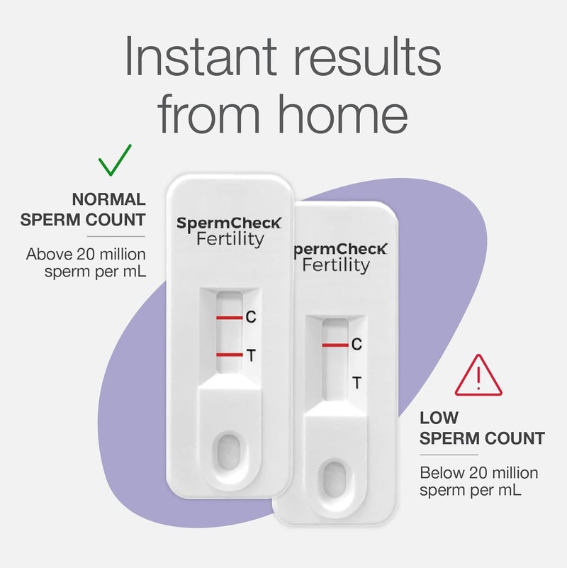 SpermCheck Fertility Sperm Count Test for Men, at Home Sperm Test, Easy to Read Results, Over 98% Accurate - Image 2