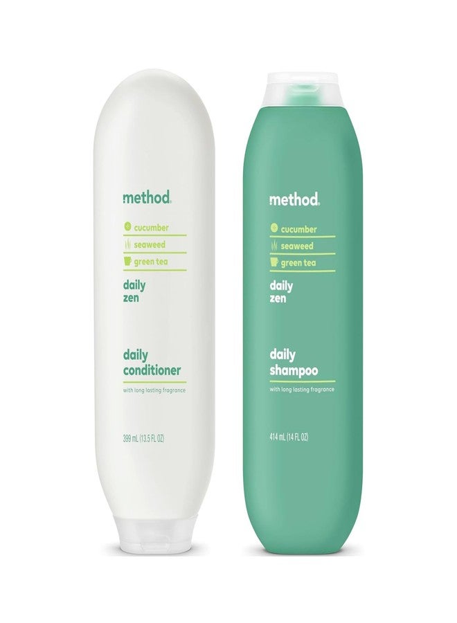 Method Daily Zen Shampoo and Conditioner, Gentle Daily Hair Care for Balance and Serenity, 1 CT. - Image 1