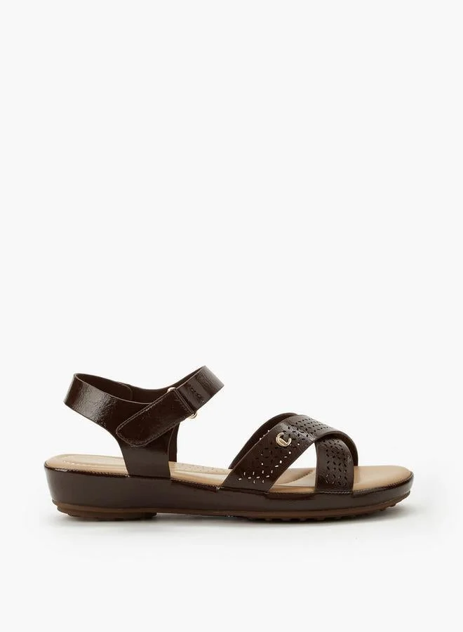 لو كونفورت Women Hook & Loop Sandals
