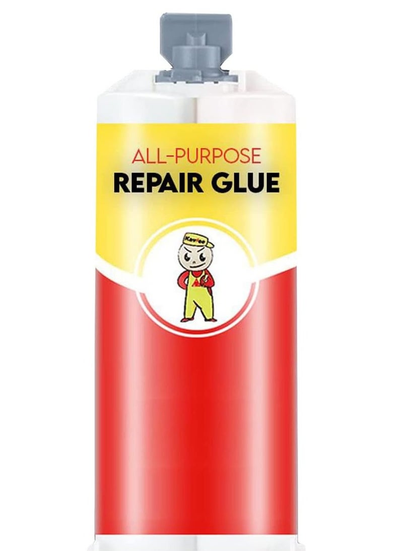 Marrkhor All-Purpose Repair Glue Casting Repair Glue for Metal, AB Glue Waterproof Sealant, Metal Repair Paste Magic Welding Glue, High Temperature Resistant Welding Filler Repair Gel (1Pcs) - Image 4