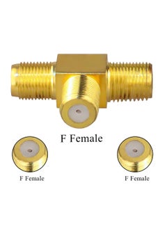 SUNSAR 5pcs F Type Coax Splitter 3 Way Adapter Connector  - Image 3