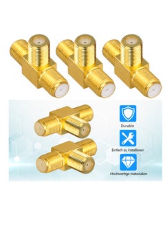 SUNSAR 5pcs F Type Coax Splitter 3 Way Adapter Connector  - Image 4