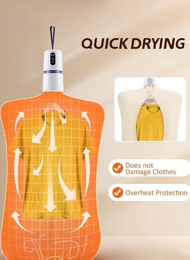 APEX Portable Clothes Dryer with Timer, Portable Dryer with 360° Hot Air Technology & Dry Bag - Image 2