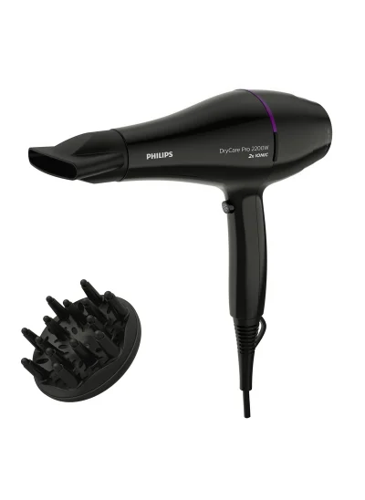 فيليبس DryCare Pro Hair Dryer BHD274/03, 2 Years Warranty