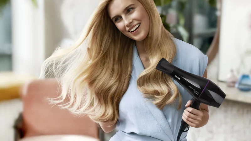 فيليبس DryCare Pro Hair Dryer BHD274/03, 2 Years Warranty