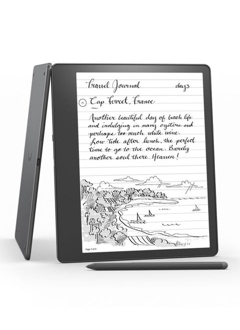 Scribe, 32 GB 10.2” 300 ppi Paperwhite display, and a notebook all in one, convert notes to text and share, includes Premium Pen