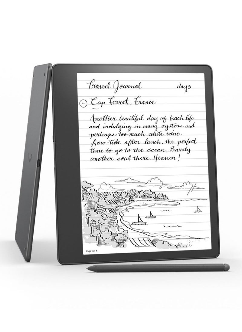 HD - Scribe, 32 GB 10.2” 300 ppi Paperwhite display, and a notebook all in one, convert notes to text and share, includes Premium Pen - Image 1