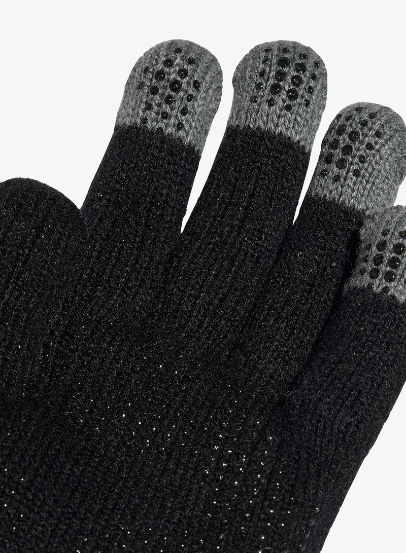 Adidas BLACK Bc Knitted Gloves  | Best Price UAE