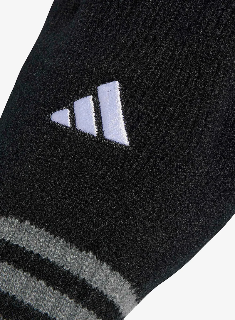 Adidas BLACK Bc Knitted Gloves  | Best Price UAE