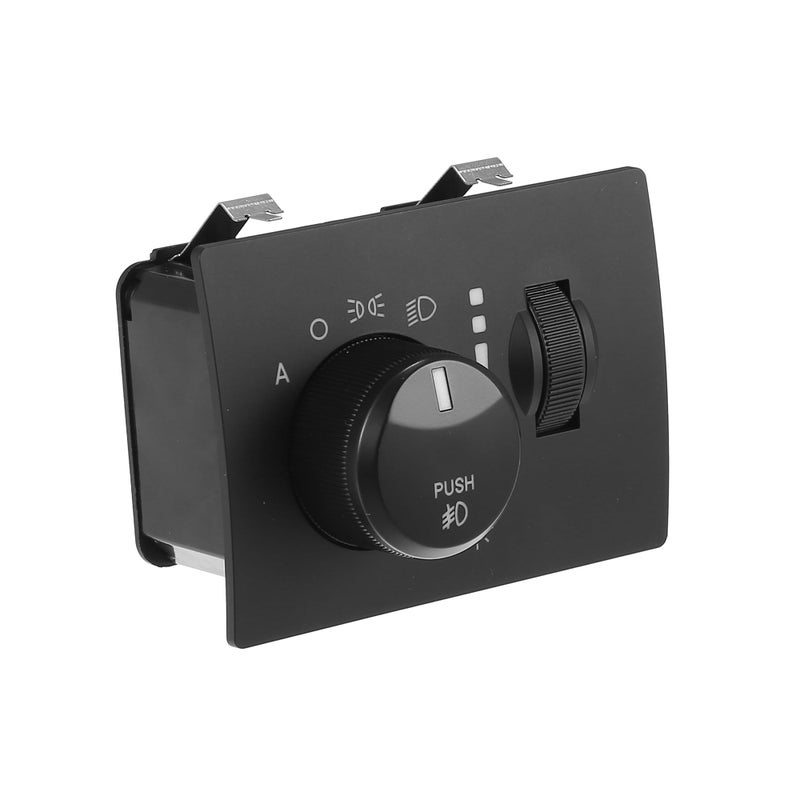 Hihaha No68019789AE FrontCar Headlight Switch for Chrysler 300 20052010 for Dodge Challenger 20082010 Headlamp SwitchPlastic 1 PcsBlack