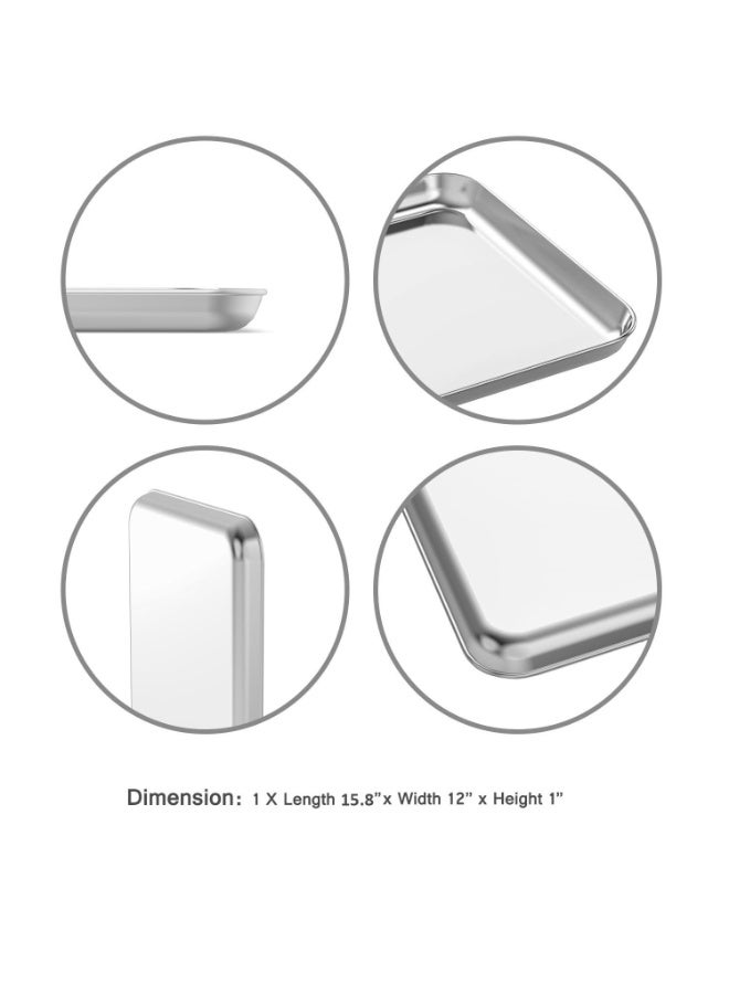 GuRiver Square Oven Tray Forged From High-Strength Aluminum Alloy Catering to Your Diverse Cooking Needs  Perfect for Baking Bread and Pizza. - Image 5