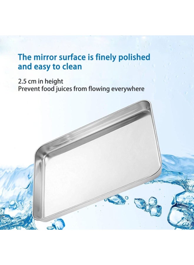 GuRiver Square Oven Tray Forged From High-Strength Aluminum Alloy Catering to Your Diverse Cooking Needs  Perfect for Baking Bread and Pizza. - Image 3