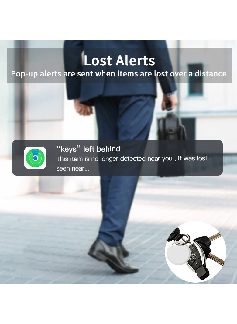 يان تي وانتي مكتشف ذكي يعمل بالبلوتوث لجهاز ايرتاج الذكي مضاد للفقدان، يعمل مع تطبيق اي او اس فايند ماي (اسود - قطعة واحدة) - Image 4
