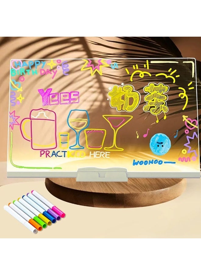 لوحة ألوان أكريليك شفافة LED للأطفال - Image 3