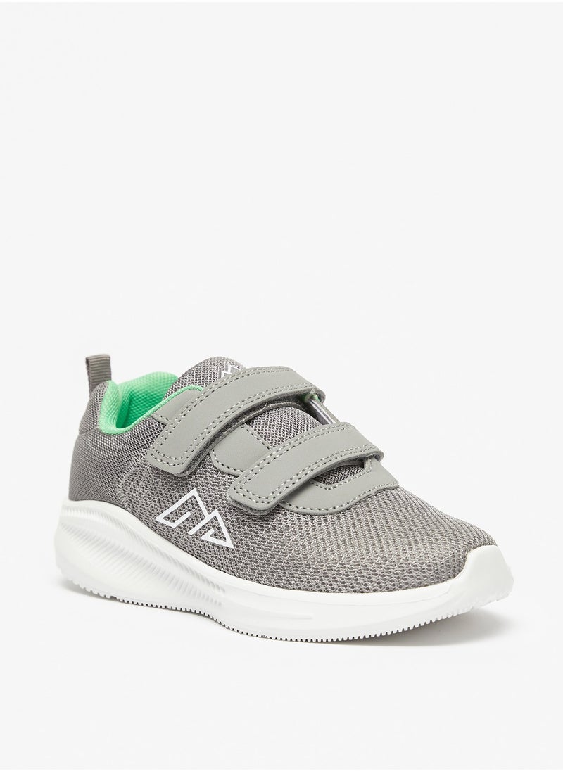 Oaklan by Shoexpress - Boys Textured Sports Shoes with Hook and Loop Closure - Image 1
