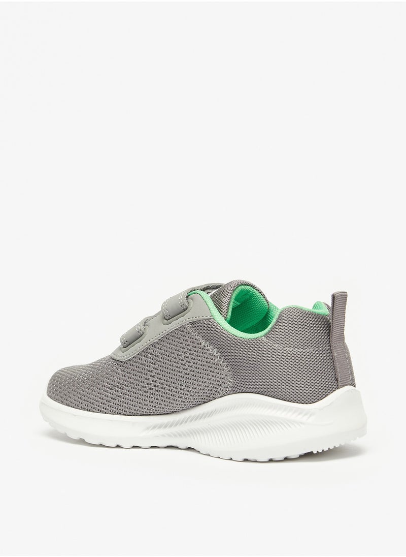 Oaklan by Shoexpress - Boys Textured Sports Shoes with Hook and Loop Closure - Image 1