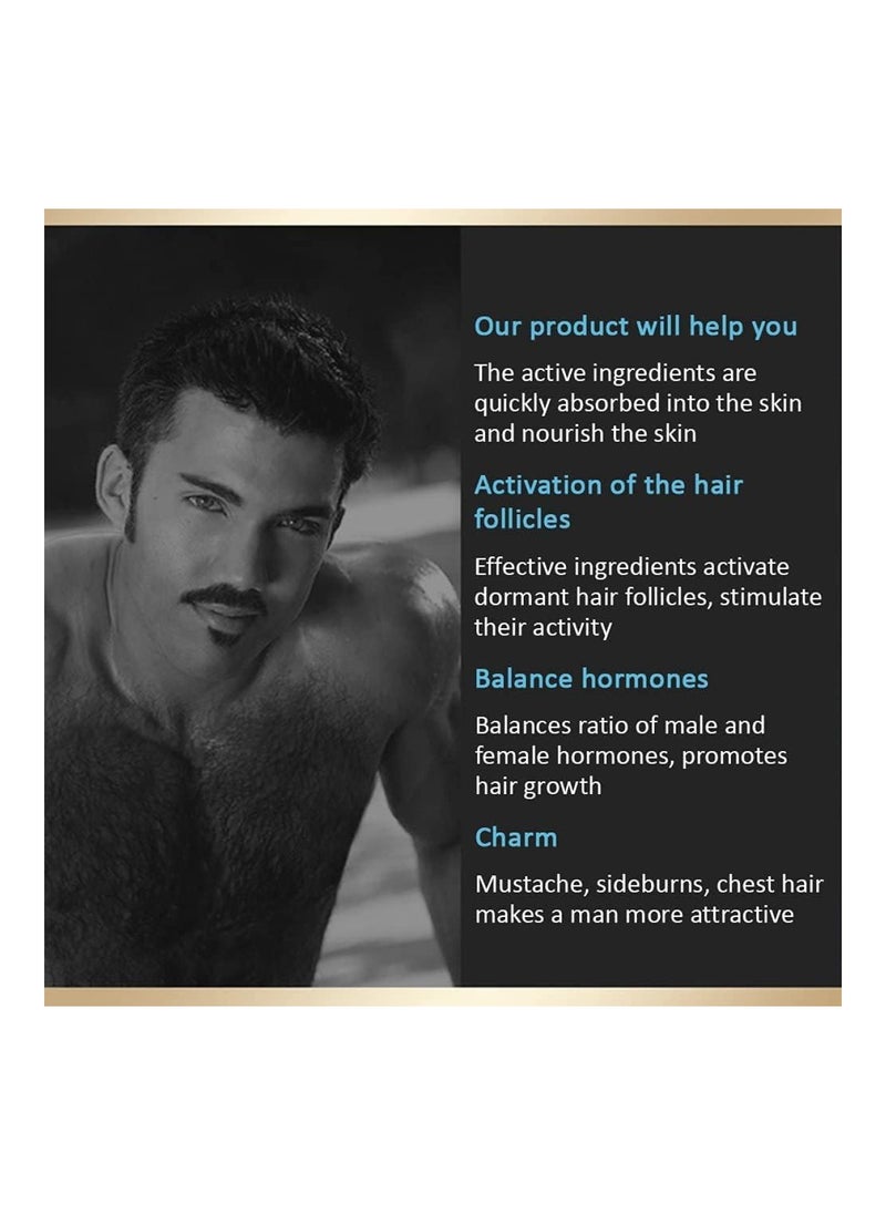 Aichun beauty - Aichun Beauty Beard Oil Mustache Hair Growth 30Ml - Image 1
