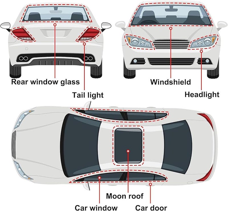 Butyl Rubber Sealant Rope 8mm x 13ft Black for Car RV Door Windshield Sound Deadening - Image 5