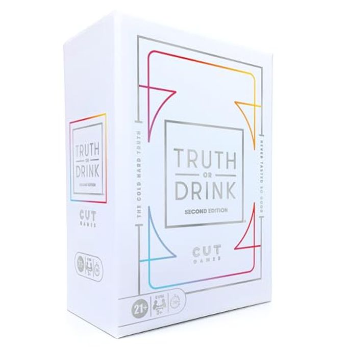 Truth or Drink Party Game by Cut I As Seen on TikTok, YouTube, and Snapchat | 410 Hilarious Questions | Ages 21+ | 2+ Players I Fun Games for Adults - Image 4
