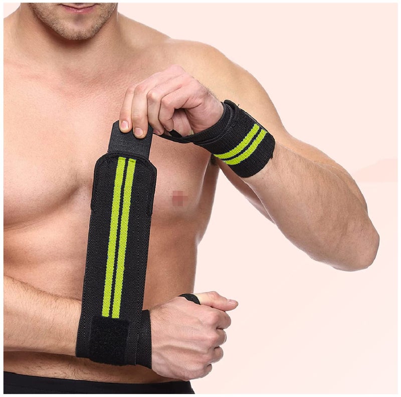 TRUE INDIAN Cotton Wrist Band for Men & Women, Wrist Supporter for Gym Wrist Wrap/Straps Gym Accessories for Men for Hand Grip & Wrist Support While Workout & Muscle Relaxation - Image 2