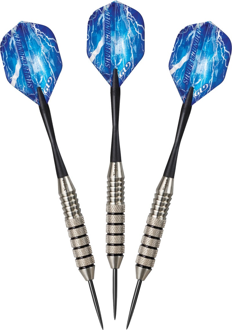 Viper by GLD Products unisex adult 25 Grams darts, Black, grams US - Image 1