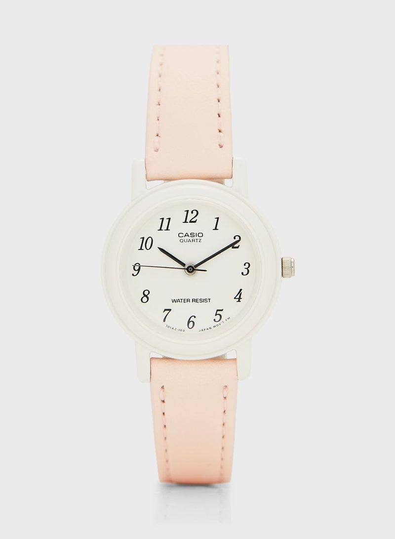 CASIO Pu Strap Analog Watch - Image 1