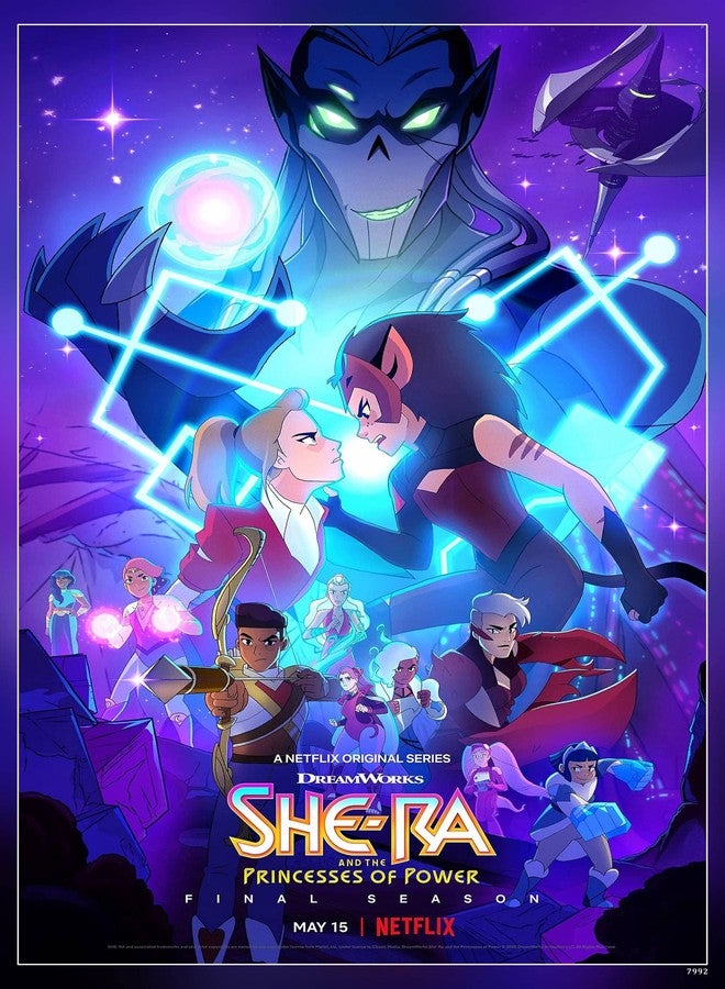 VO design POSTERNEST She-Ra And The Princesses Of Power Poster Matte Finish Paper Print 12 x18 Inch (Multicolor) -7992 - Image 1