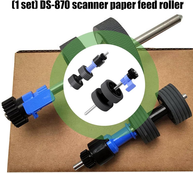 ordinarYone Fast Speed Scanner Roller 65 Page Per Minutely Document Processing Paper Pickup Roller Set for 870 875 975 570 530 - Image 4