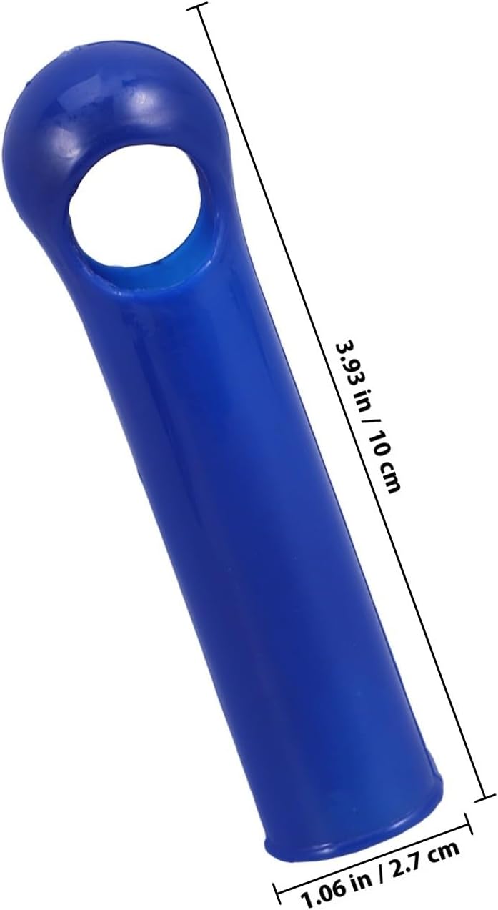 2pcs Dustpan Handle Grip Replacement 19mm Mop Handle End Caps Navy Blue Broom Attachment Rod Sleeves for Cleaning Tools and Sweeping Accessories - Image 2