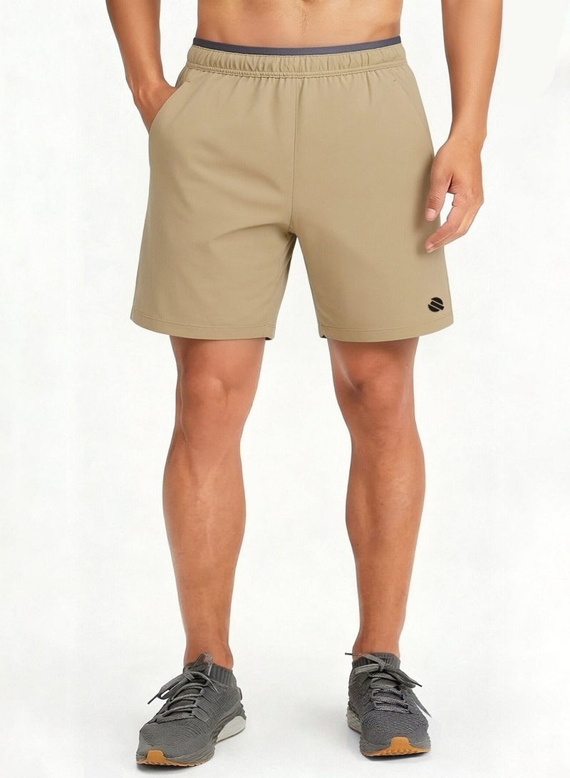 QUASER Men's Athletic Shorts,5'' Lightweight Quick Dry Running Sports Knit Athletic Gym Shorts with Pockets - Image 1
