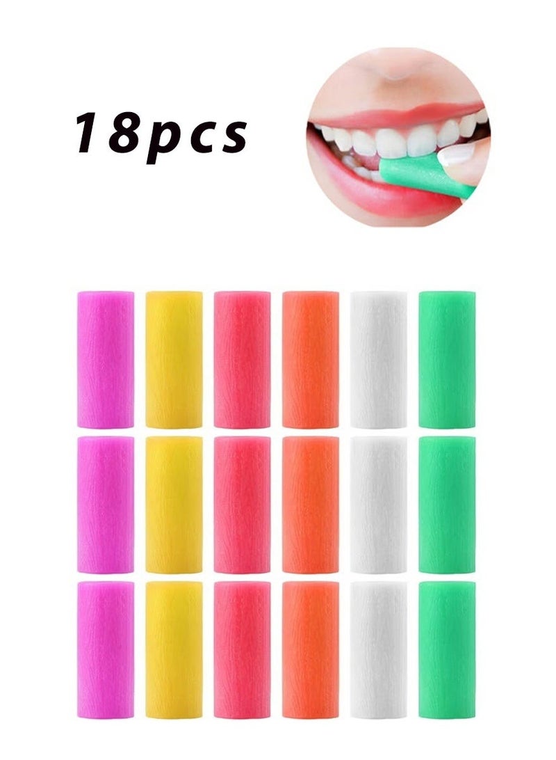 KENWIU 18 PCS Aligner Chewies, Medical Grade Silicone Orthodontic Chompers, Aligner Trays Seaters Chewies for Invisalign Aligner - Image 1