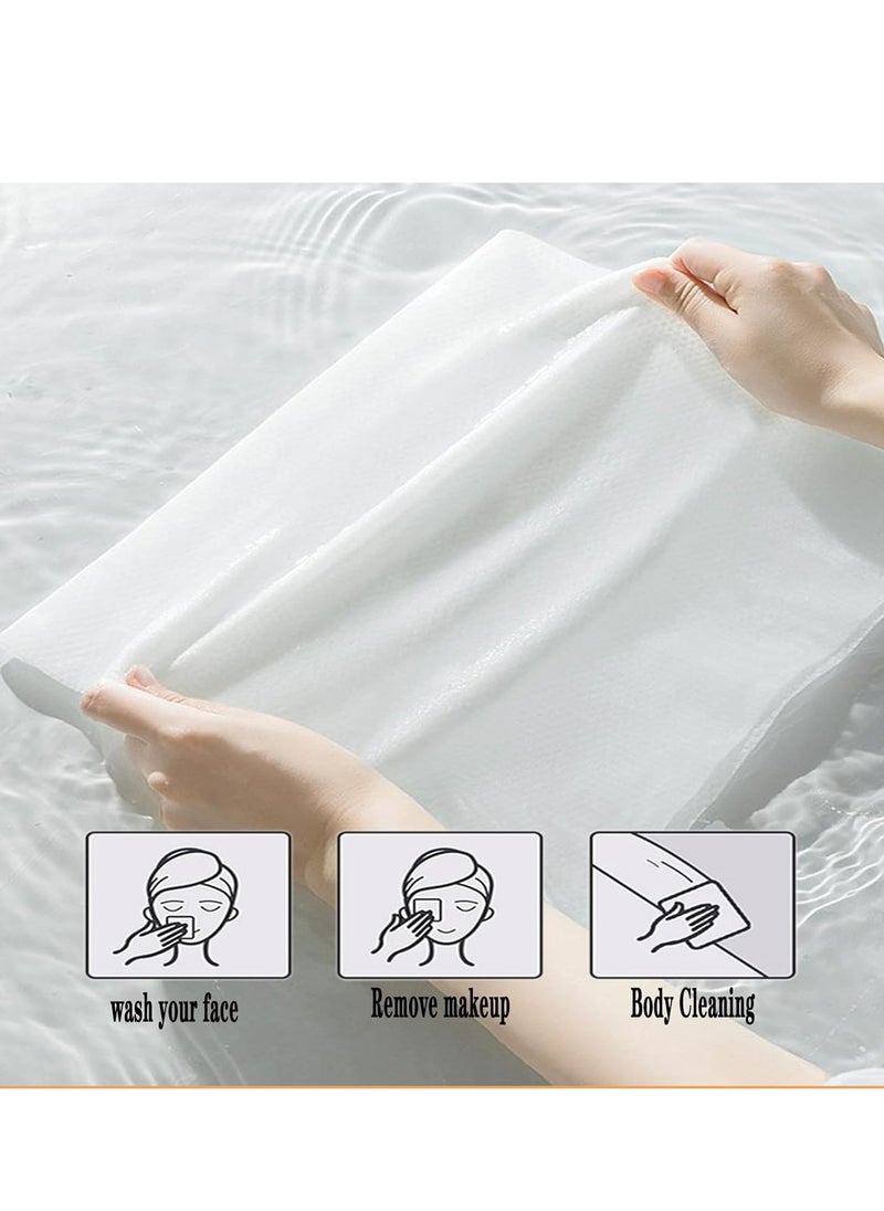 Excefore Compressed Towel Tablets, Disposable Face Compressed Towels, 11x9.5 Inches Soft Wipe Face Washcloths, Portable Coin Tissue for Outdoor Travel Camping Hiking Sport Hotel Beauty Salon (28 Pcs)  - Image 5