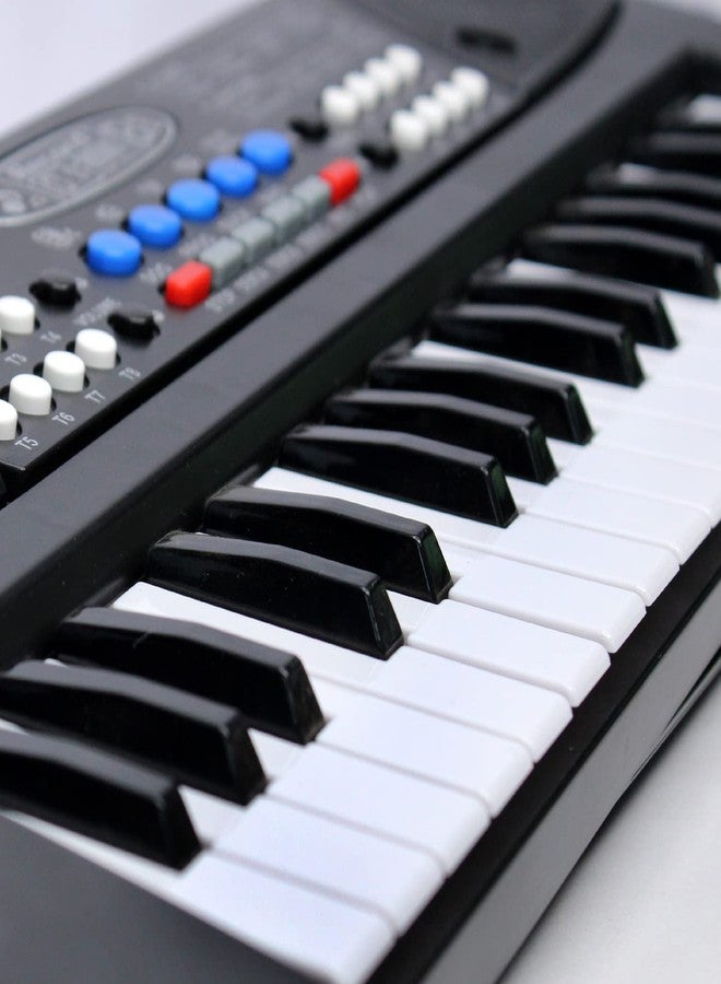 Wizme Musical Piano Keyboard with Microphone 37 Keys, 8 Rhythms, 8 Tones with 6 in-Built Demos & Song Record Feature for Kids Boys and Girls Birthday Gift Items - Image 4