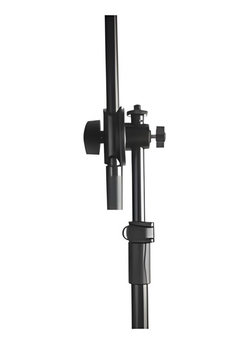 Adjustable Dual Microphone Stand Tripod Mic Stand Holder with Boom Arm & 2x Mic Clips