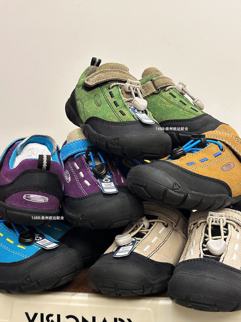 Jasper New Spring Outdoor Hiking Shoes Anti-Velvet Cowhide Casual Sneaker Boys Girls Middle School Children - Image 2