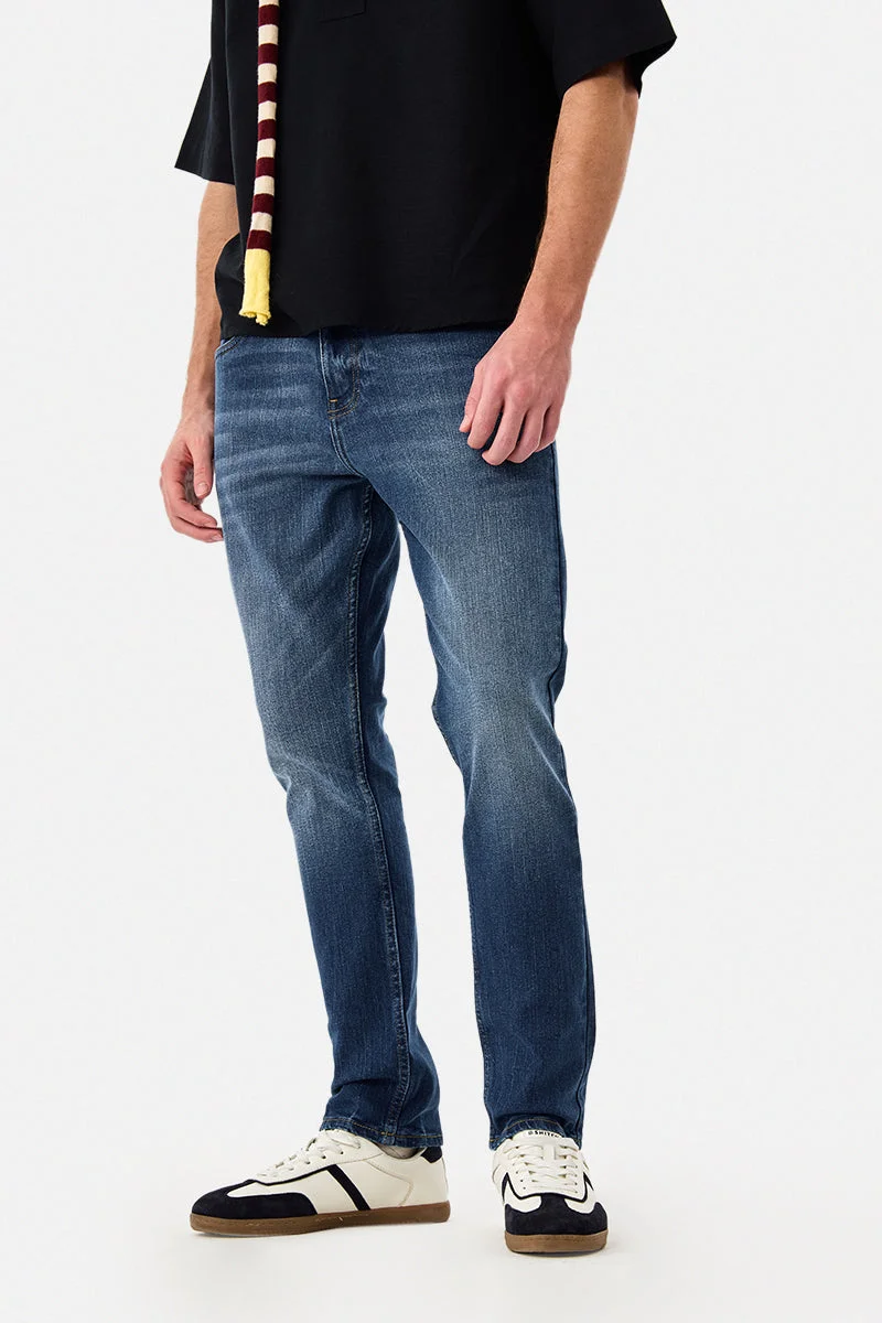 SNITCH جينز ضيق مطاطي