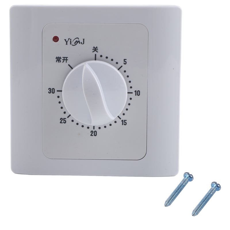 1Pc AC 220V 10A 30Min Electric Time Countdown Digital Time Plug Timer Switch Control Socket - Image 1